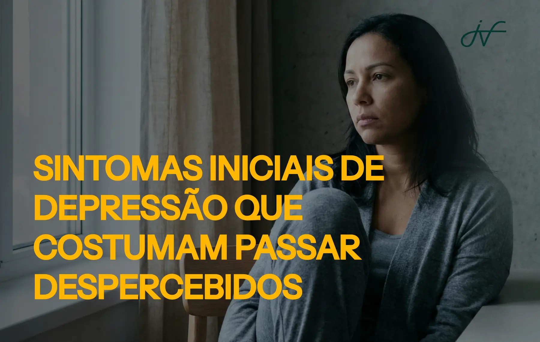 Sintomas iniciais de depressão que costumam passar despercebidos